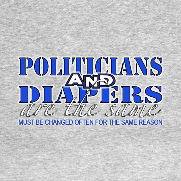 Politicians and Diapers by Aine Creative Designs